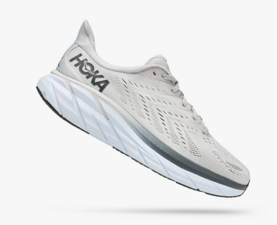 Footwear * | Hoka Men'S Clifton 8 (Lrnc Lunar Rock/Nimbus Cloud)