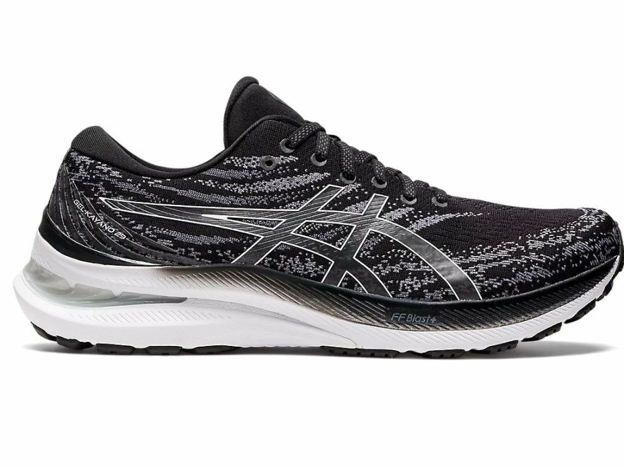 Footwear * | Asics Men'S Gel-Kayano 29 Wide (002 Black/White)