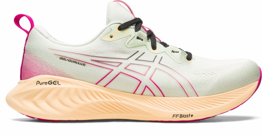 Footwear * | Asics Women'S Gel-Cumulus 25 (300 Whisper Green/Pink Rave)