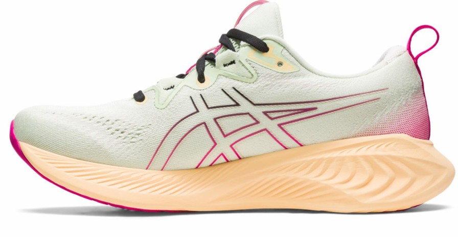 Footwear * | Asics Women'S Gel-Cumulus 25 (300 Whisper Green/Pink Rave)