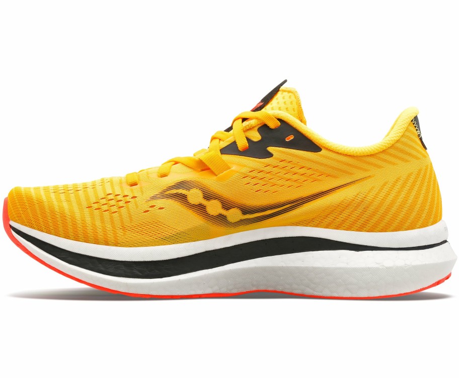 Footwear * | Saucony Men'S Endorphin Pro 2 (16 Vizi Gold/Vizi Red)