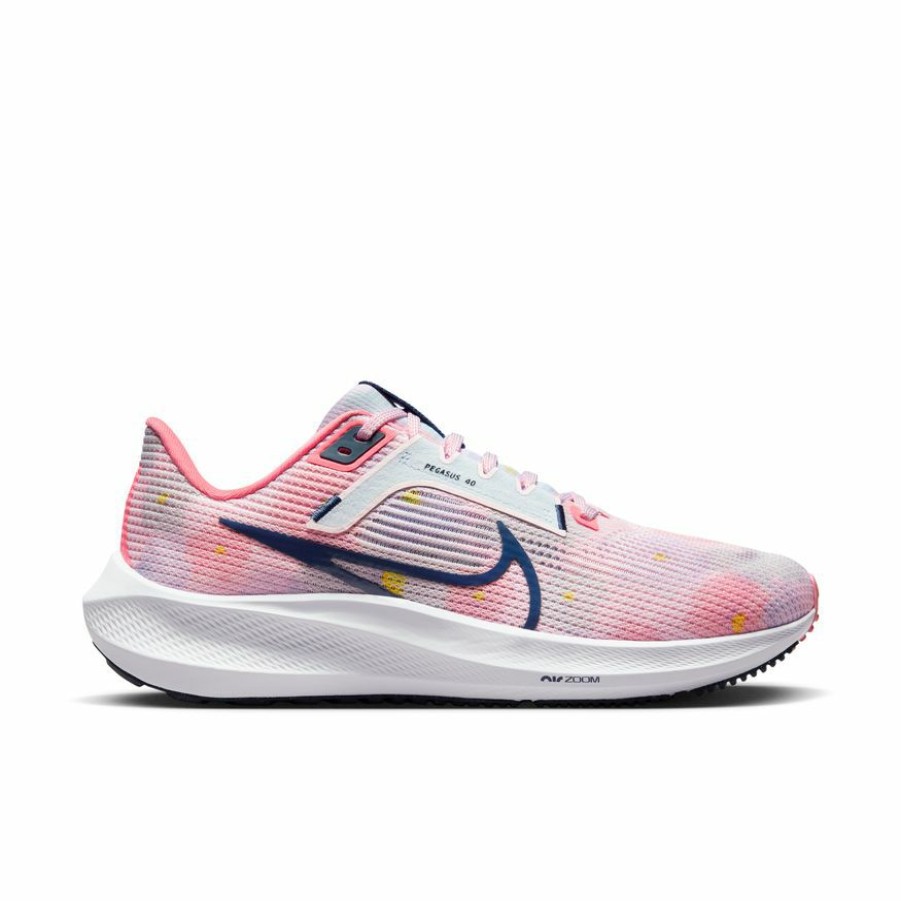 Footwear * | Nike Women'S Air Zoom Pegasus 40 Premium (600 Pearl Pink/Midnight Navy/Coral Chalk)