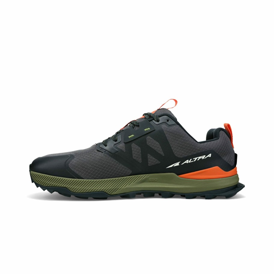 Footwear * | Altra Men'S Lone Peak 7 (020 Black/Gray)