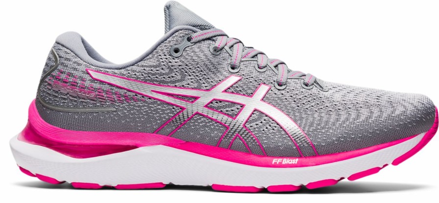 Footwear * | Asics Women'S Gel-Cumulus 24 (021 Sheet Rock/Pink Glo)