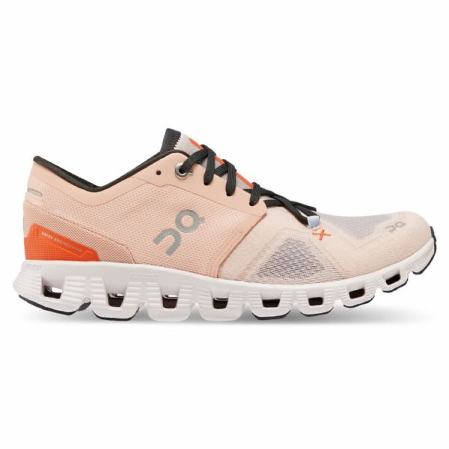 Footwear * | On Women'S Cloud X 3 (Rose/Sand)