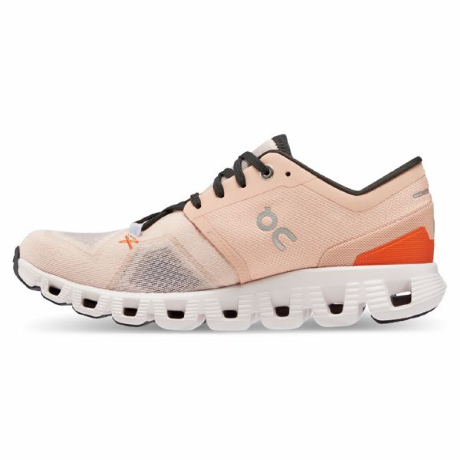 Footwear * | On Women'S Cloud X 3 (Rose/Sand)