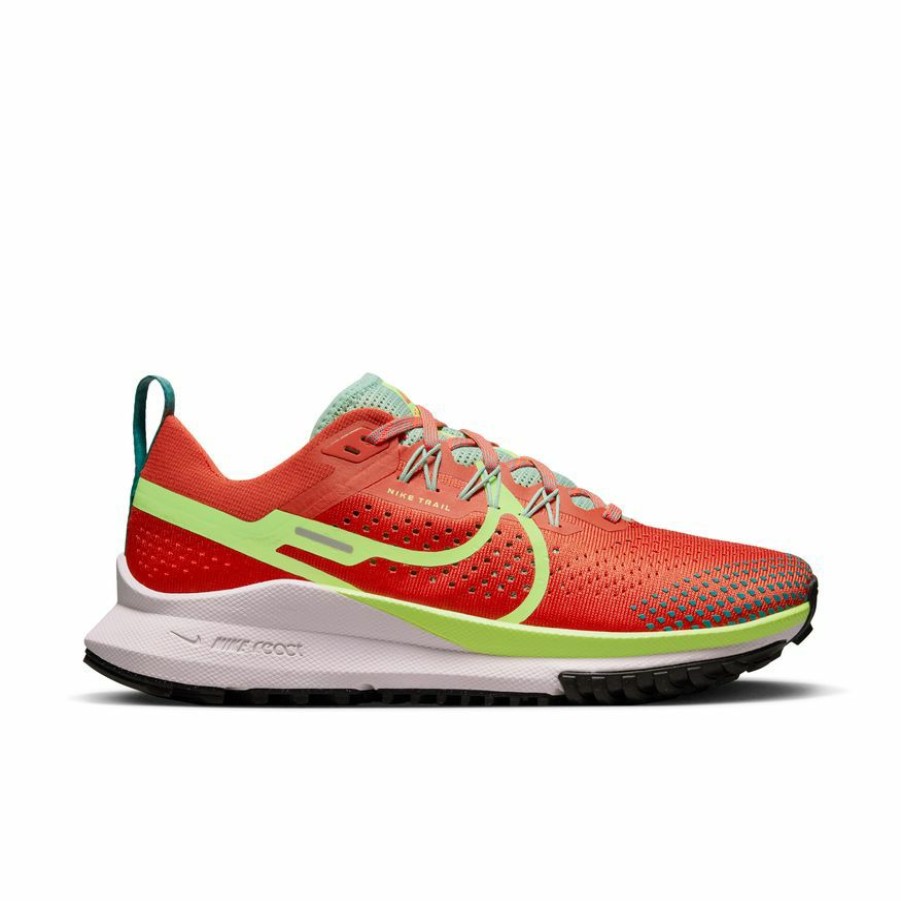 Footwear * | Nike Women'S React Pegasus Trail 4 (801 Mantra Orange/Ghost Green/Enamel Green)