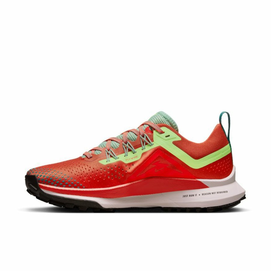 Footwear * | Nike Women'S React Pegasus Trail 4 (801 Mantra Orange/Ghost Green/Enamel Green)