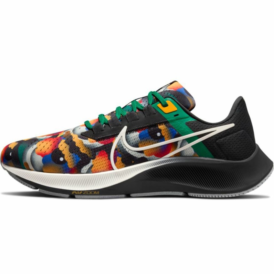 Footwear * | Nike Men'S Zoom Pegasus 38 A.I.R. Jordan Moss (900 Multi-Color/Phantom/Black/Malachite)