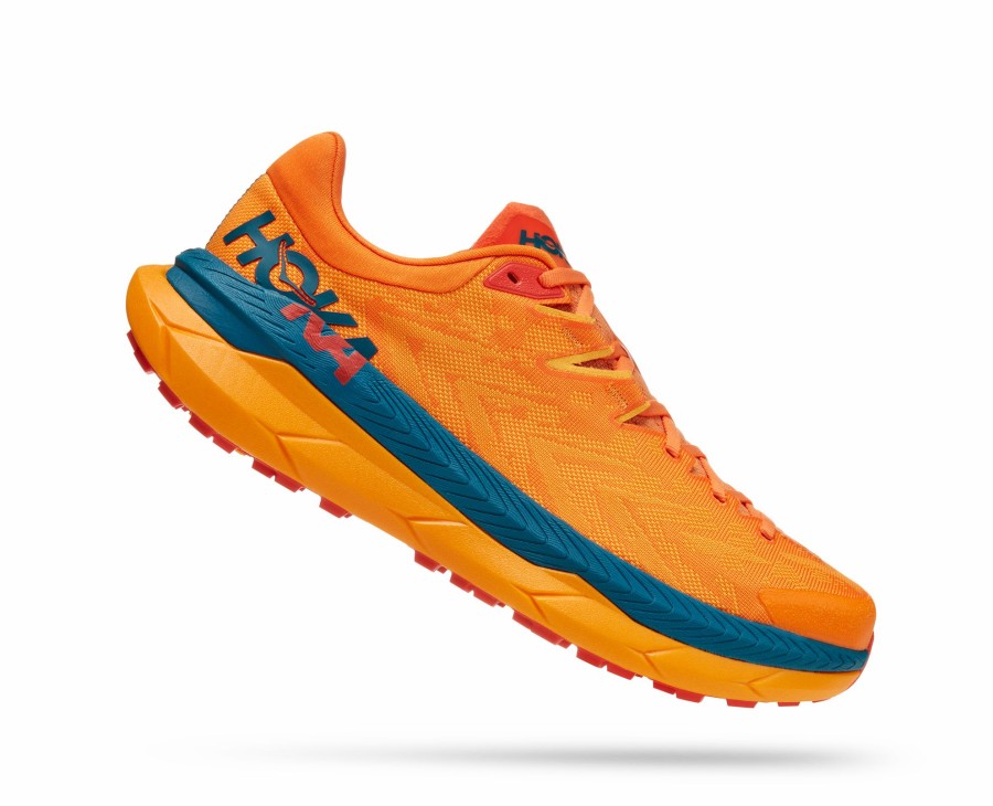 Footwear * | Hoka Men'S Tecton X (Pory Persimmon Orange/Radiant Yellow)