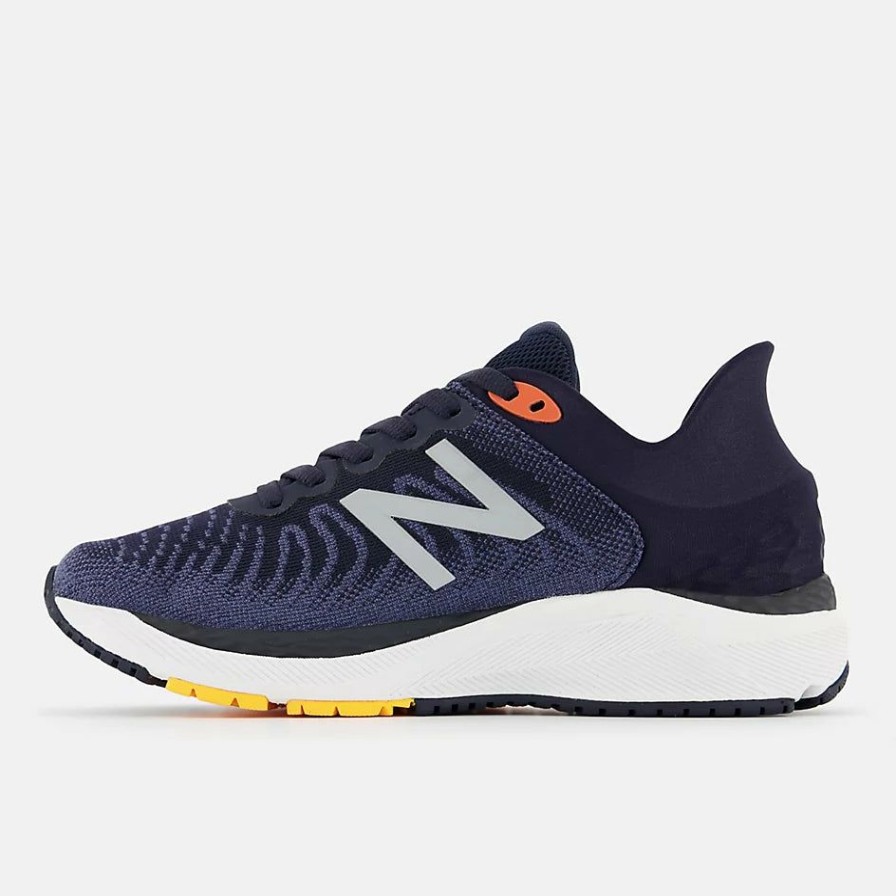 Footwear * | New Balance Kid'S 860 V11 (E Spring Tide/Eclipse/Vibrant Orange)