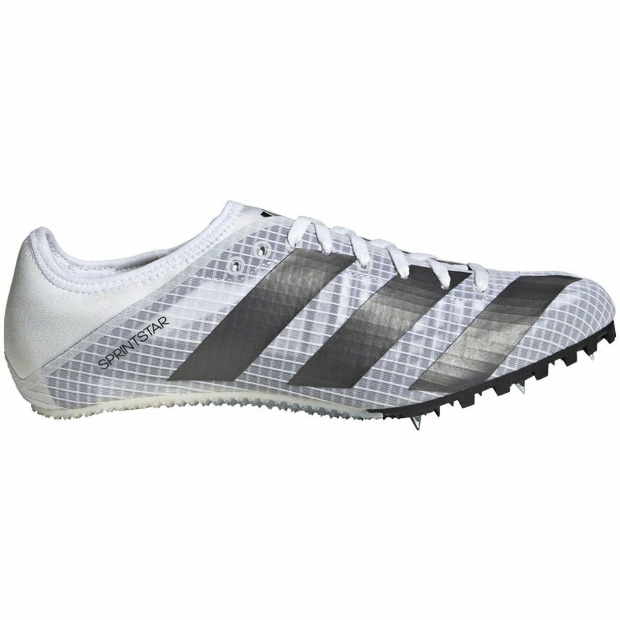 Footwear * | Adidas Unisex Sprintstar (Footwear White/Night Metallic/Core Black)