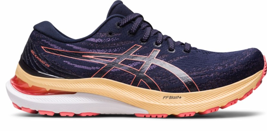 Footwear * | Asics Women'S Gel-Kayano 29 (402 Midnight/Papaya)