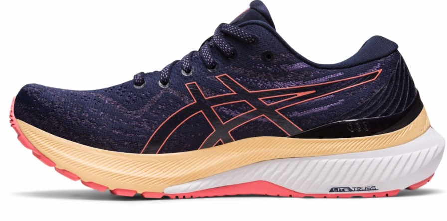 Footwear * | Asics Women'S Gel-Kayano 29 (402 Midnight/Papaya)