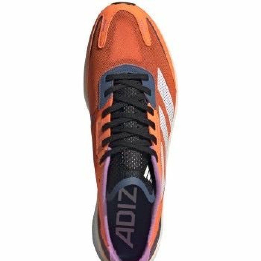 Footwear * | Adidas Men'S Adizero Boston 11 (Solar Orange/Footwear White/Wonder Steel)