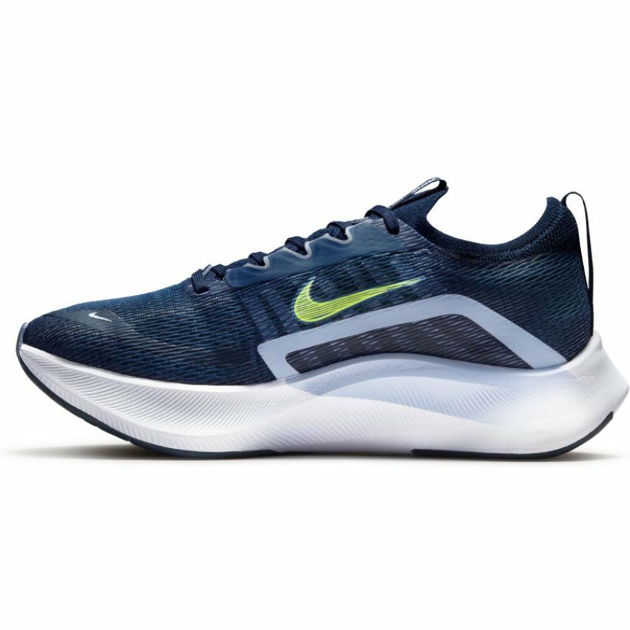 Footwear * | Nike Women'S Zoom Fly 4 (400 Mystic Navy/Volt/Armory Navy)