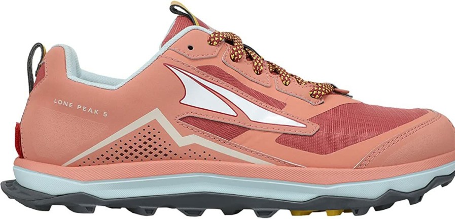 Footwear * | Altra Women'S Lone Peak 5 (019 Rose/Coral)