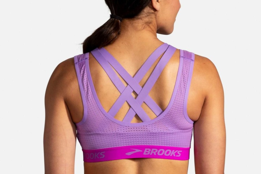 Bras * | Women'S Brooks Drive Mesh Run Bra 300641-551