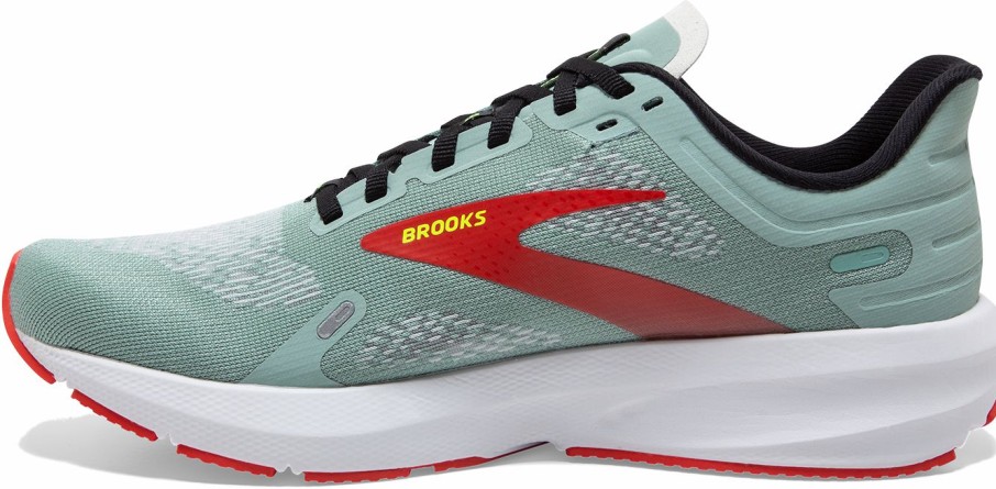 Footwear * | Brooks Women'S Launch 9 (413 Blue Surf/Black/Cherry Tomato)