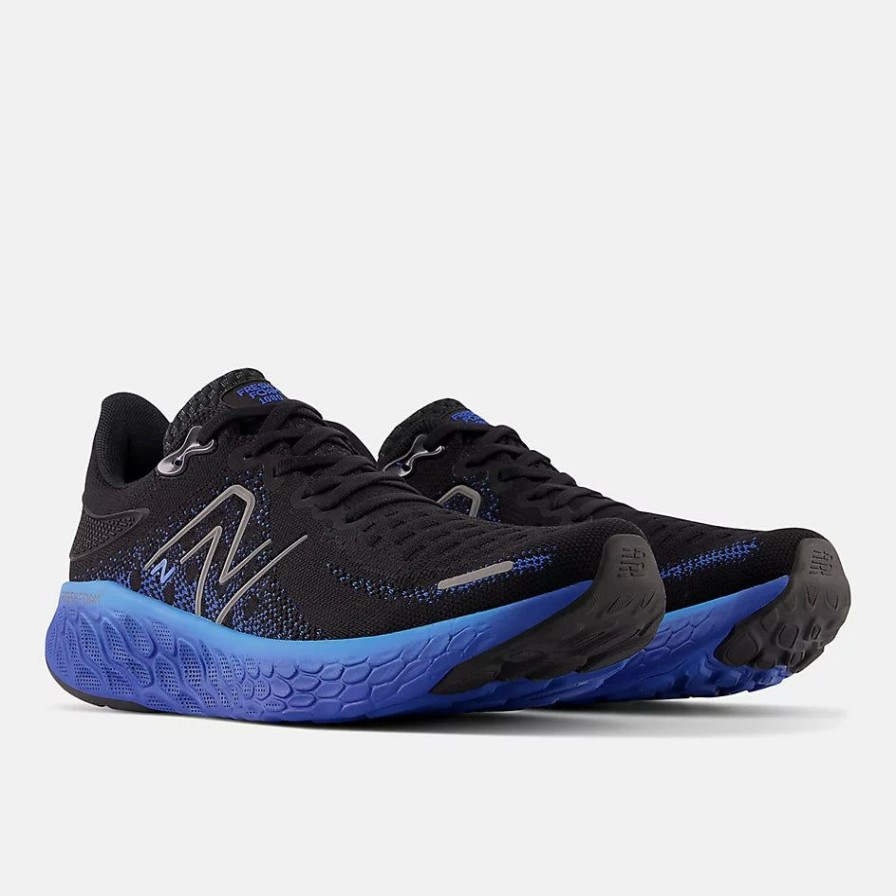 Footwear * | New Balance Men'S Fresh Foam X 1080V12 (Z Black With Cobalt)