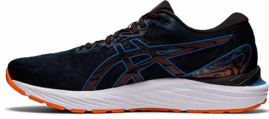 Footwear * | Asics Men'S Gel-Cumulus 23 Wide (003 Black/Reborn Blue)