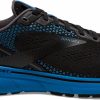 Footwear * | Brooks Men'S Ghost 14 (056 Black/Blackened Pearl/Blue)