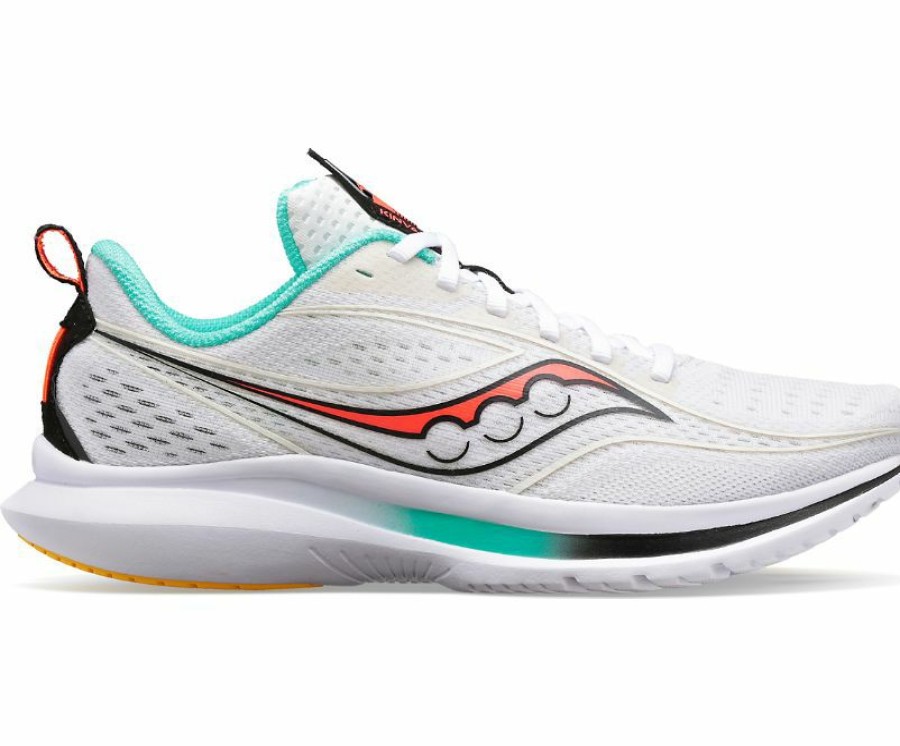 Footwear * | Saucony Women'S Kinvara 13 (84 White/Black/Vizi)