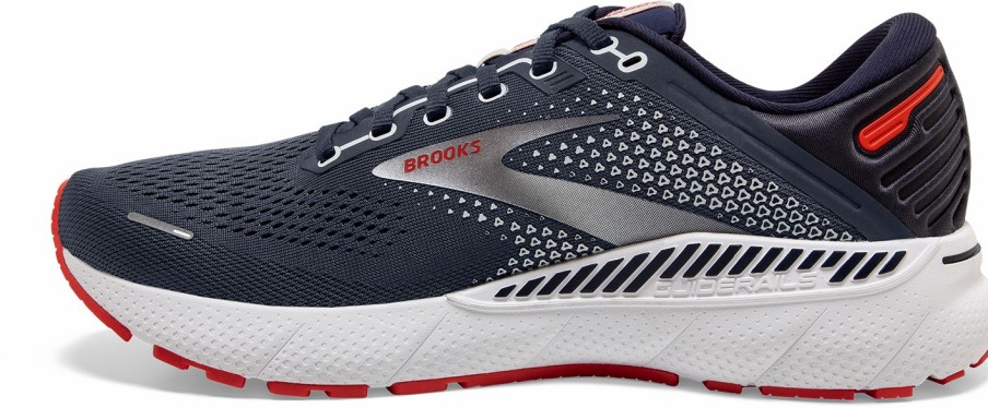 Footwear * | Brooks Men'S Adrenaline Gts 22 (435 Peacoat/India Ink/Grenadine)