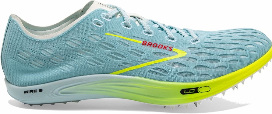 Footwear * | Brooks Unisex Wire 8 (467 Blue Glow/Nightlife/Red)