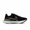 Footwear * | Nike Women'S React Infinity Run Flyknit 3 (009 Black/Metallic Silver/Anthracite)