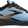 Footwear * | Brooks Women'S Ghost 15 (437 Light Blue/Black/Yellow)