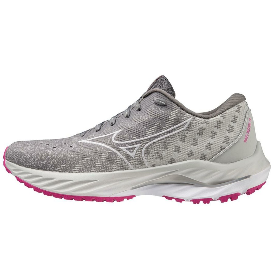 Footwear * | Mizuno Women'S Wave Inspire 19 Ssw (9I00 Shade/White)