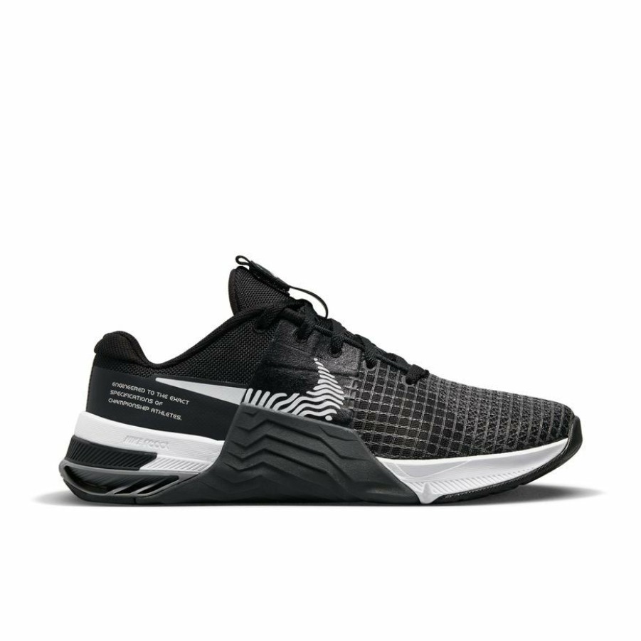 Footwear * | Nike Women'S Metcon 8 (001 Black/White/Dark Smoke Grey/Smoke Grey)