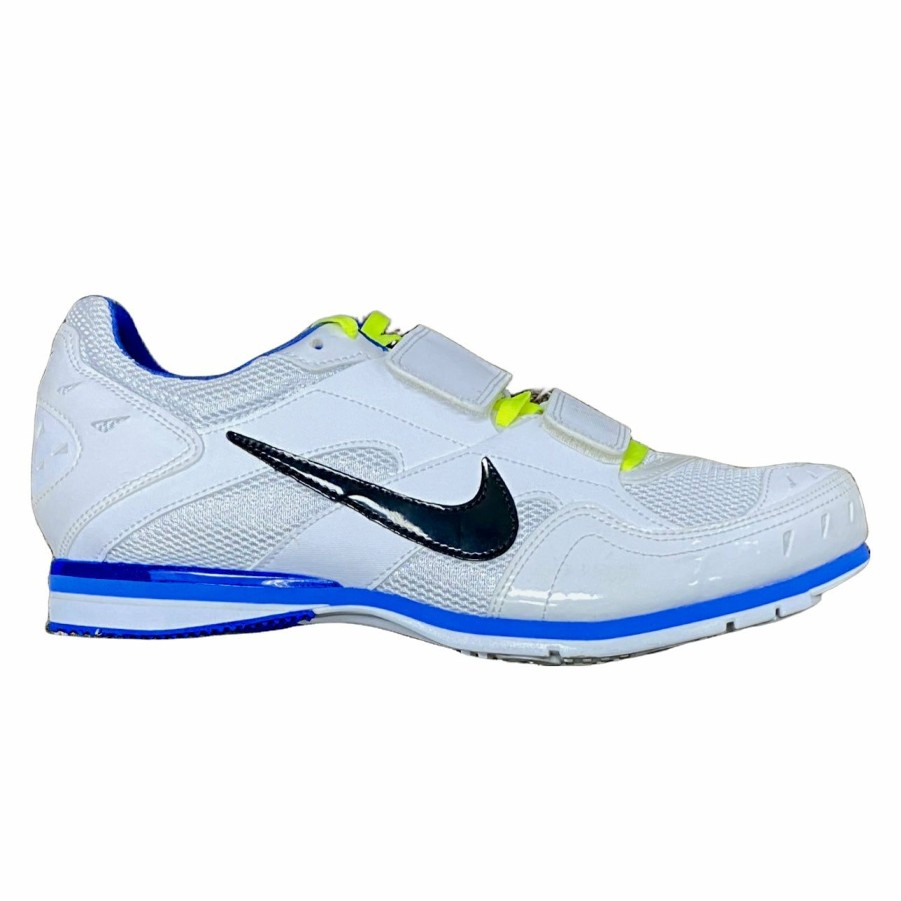 Footwear * | Nike Unisex Zoom Triple Jump 3 (103 White/Black-Volt-Treasure Blue)