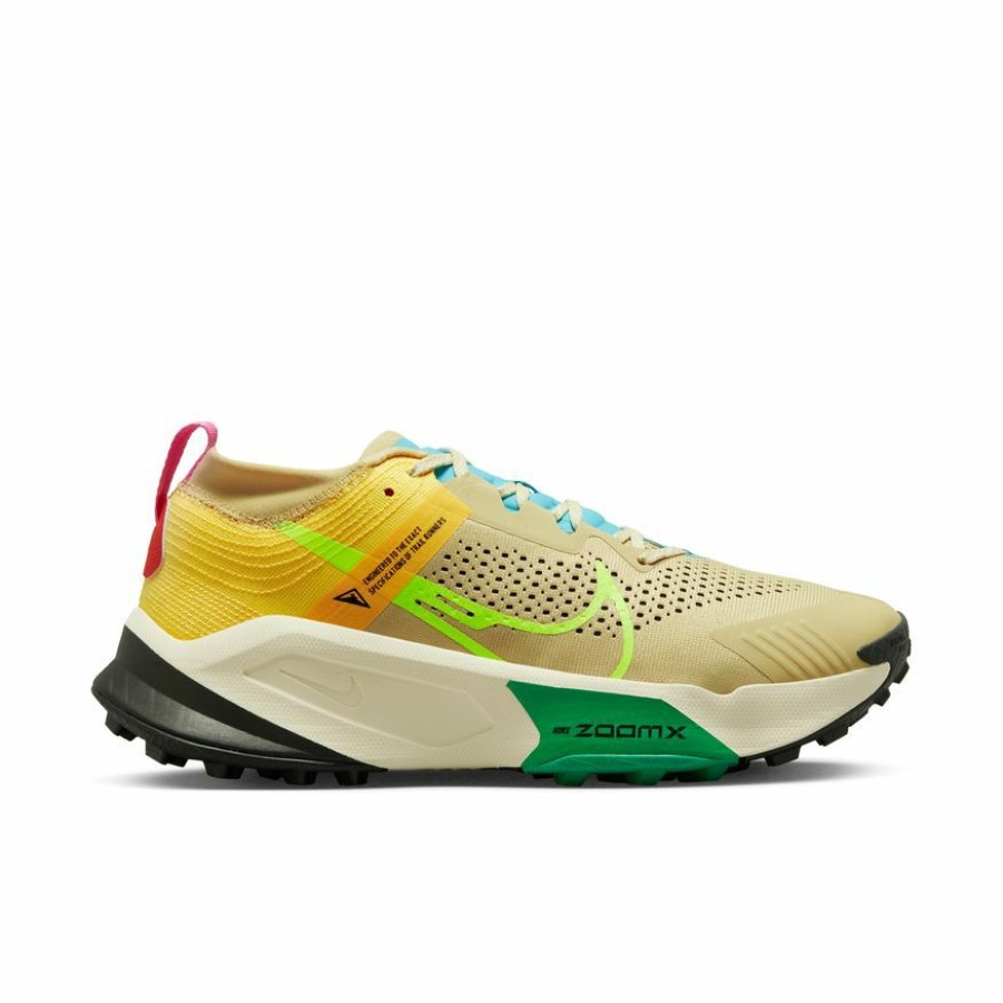 Footwear * | Nike Men'S Zoomx Zegama Trail (700 Team Gold/Volt/Citron Pulse)