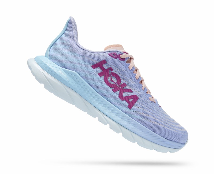 Footwear * | Hoka Women'S Mach 5 (Blssn Baby Lavender/Summer Song)