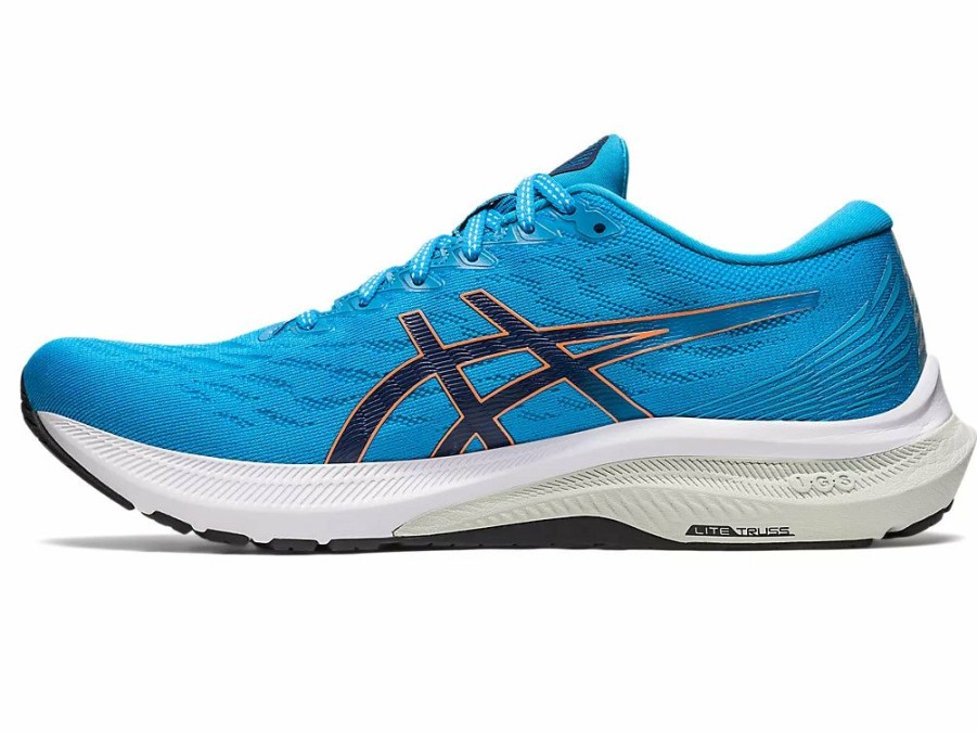 Footwear * | Asics Men'S Gt-2000 11 (404 Island Blue/Indigo Blue)