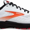 Footwear * | Brooks Men'S Launch 8 (198 White/Black/Red Clay)