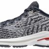 Footwear * | Mizuno Women'S Wave Inspire 17 Waveknit (5366 India Ink-Lilac Hint)