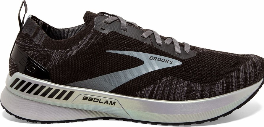 Footwear * | Brooks Men'S Bedlam 3 (012 Black/Blackened Pearl/White)