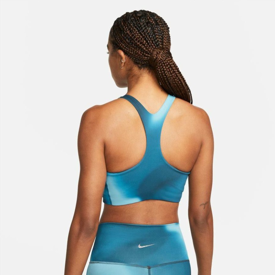 Bras * | Women'S Nike Yoga Swoosh Bra Dm0647-404