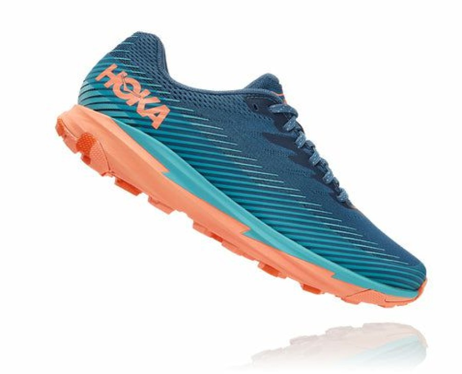 Footwear * | Hoka Women'S Torrent 2 (Rtcn Real Teal/Cantaloupe)