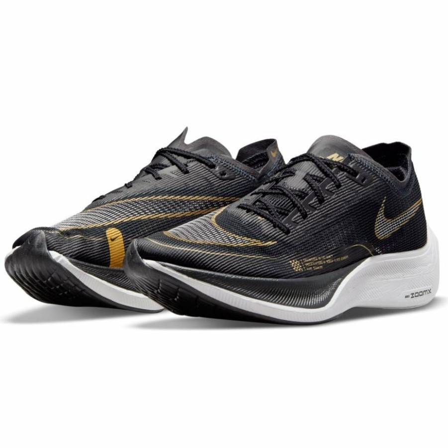 Footwear * | Nike Men'S Zoomx Vaporfly Next% 2 (001 Black/White/Metallic Gold Coin)