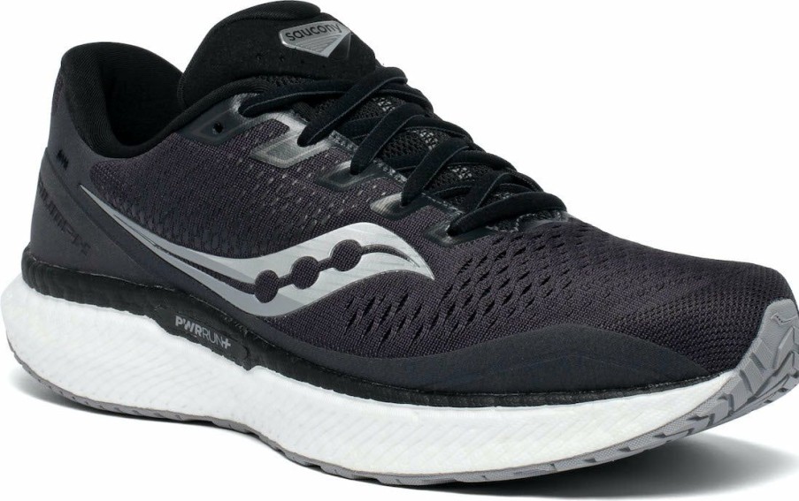 Footwear * | Saucony Men'S Triumph 18 (40 Charcoal/White)