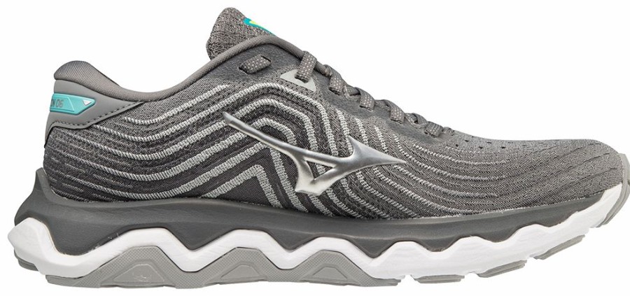 Footwear * | Mizuno Women'S Wave Horizon 6 (Ug73 Ultimate Grey/Silver)