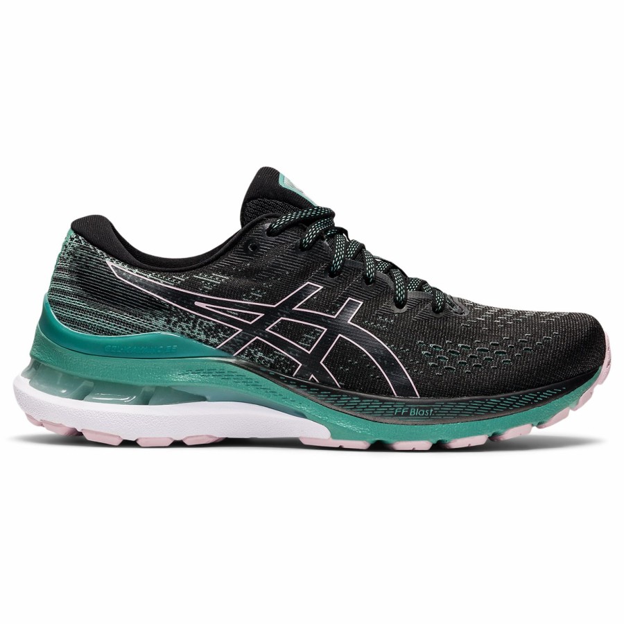 Footwear * | Asics Women'S Gel-Kayano 28 (004 Black/Sage)