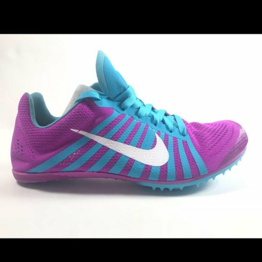 Footwear * | Nike Unisex Zoom D Track Spike (514 Hyper Violet/White/Gamma Blue)