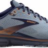 Footwear * | Brooks Men'S Ghost 15 (025 Flintstone/Peacoat/Oak)