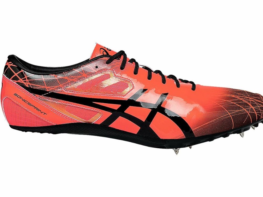 Footwear * | Asics Unisex Sonicsprint (0690 Flash Coral/Black)