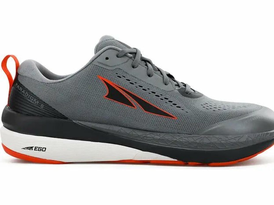 Footwear * | Altra Men'S Paradigm 5 (280 Gray/Orange)